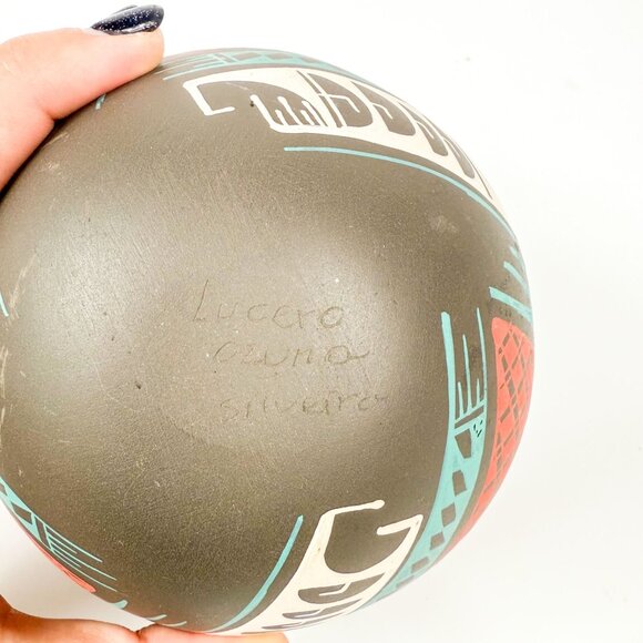 Mata Ortiz Pottery Lucero Osuna Silveira Mexico Chihuahua Vase Jar - Picture 7 of 8